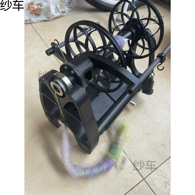 Мини электрическая прядильная машина для дома, без установки, регулируемая скорость 12V, текстильная машина для шерсти и хлопка