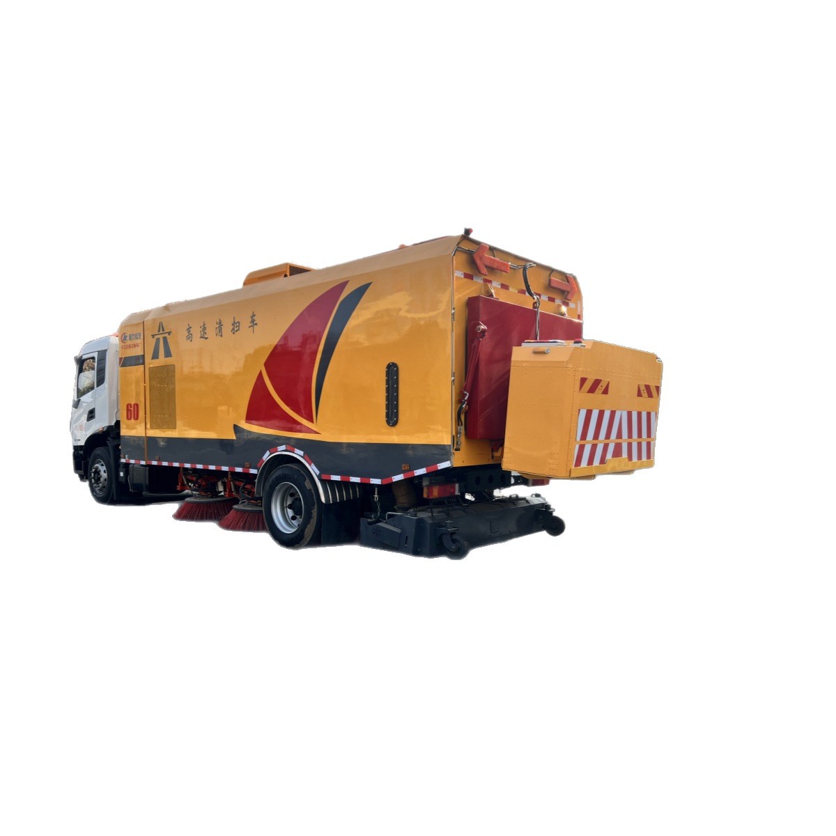 Customized Multifunctional Road Washing and Sweeping with 80K Anti-Collision Bag Sweeper Dongfeng Tianjin Highway Sweeper