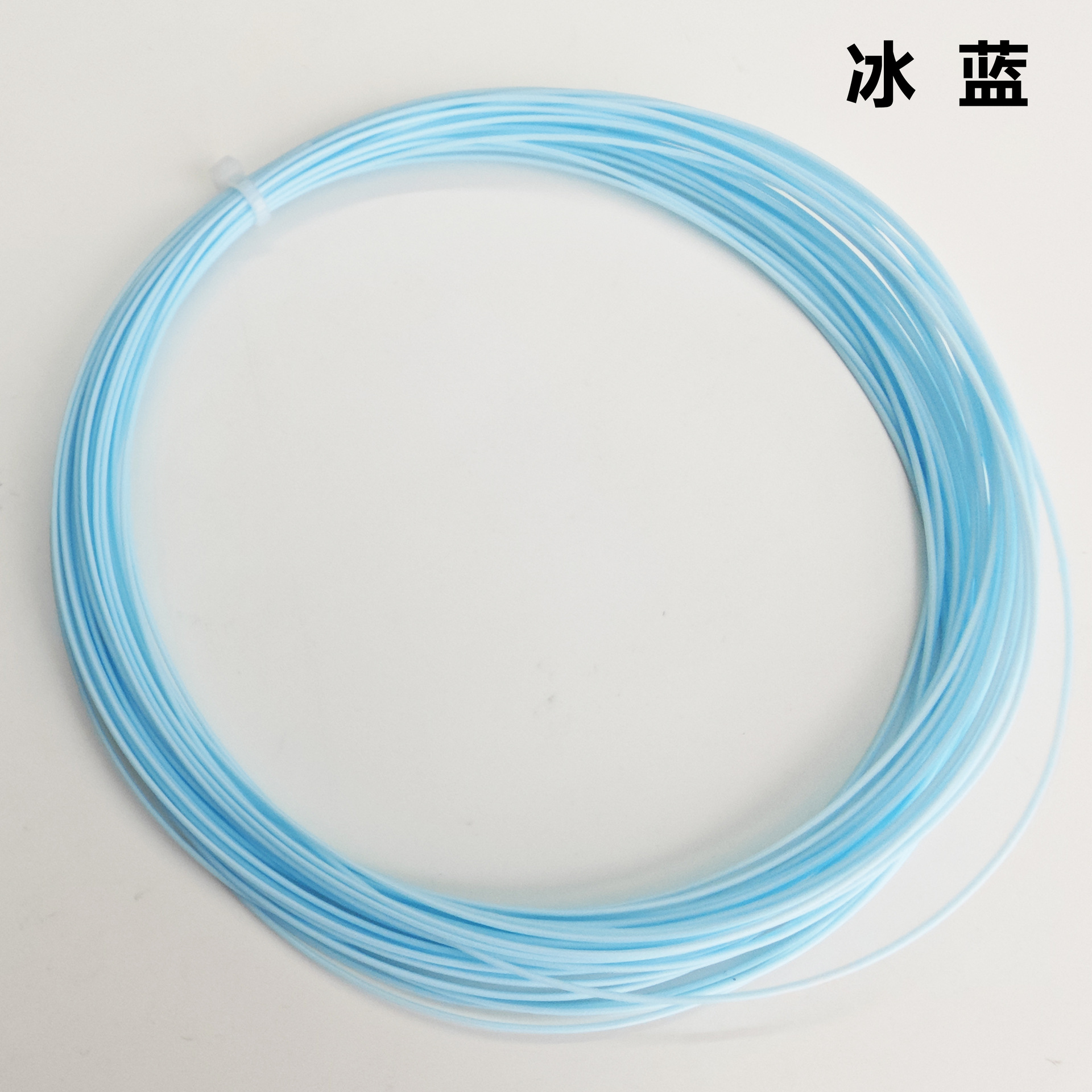 Badminton line 65 net line 0.7mm 30 pounds resistant high elastic training bulk badminton racket line factory wholesale