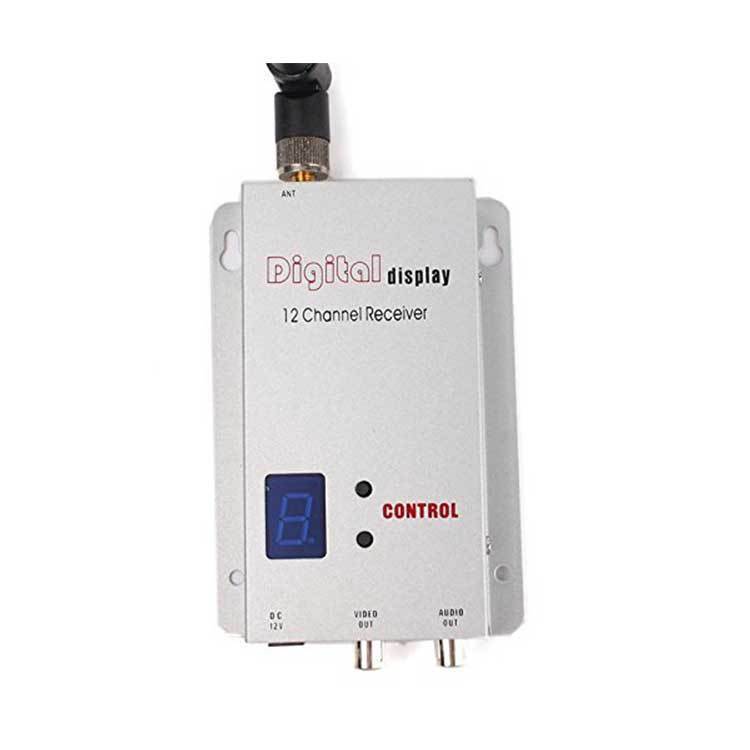 in stock 1.2G 1.5W wireless audio-visual transceiver audio and video receiver transmitter transmitter monitoring equipment