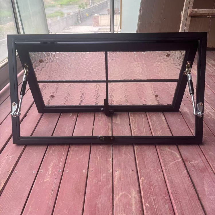 Internet Celebrity Flip-Up Window Indoor Soundproof Window Plastic Steel Window Bedroom Push-Out Window Stainless Steel Small Window Window Frame