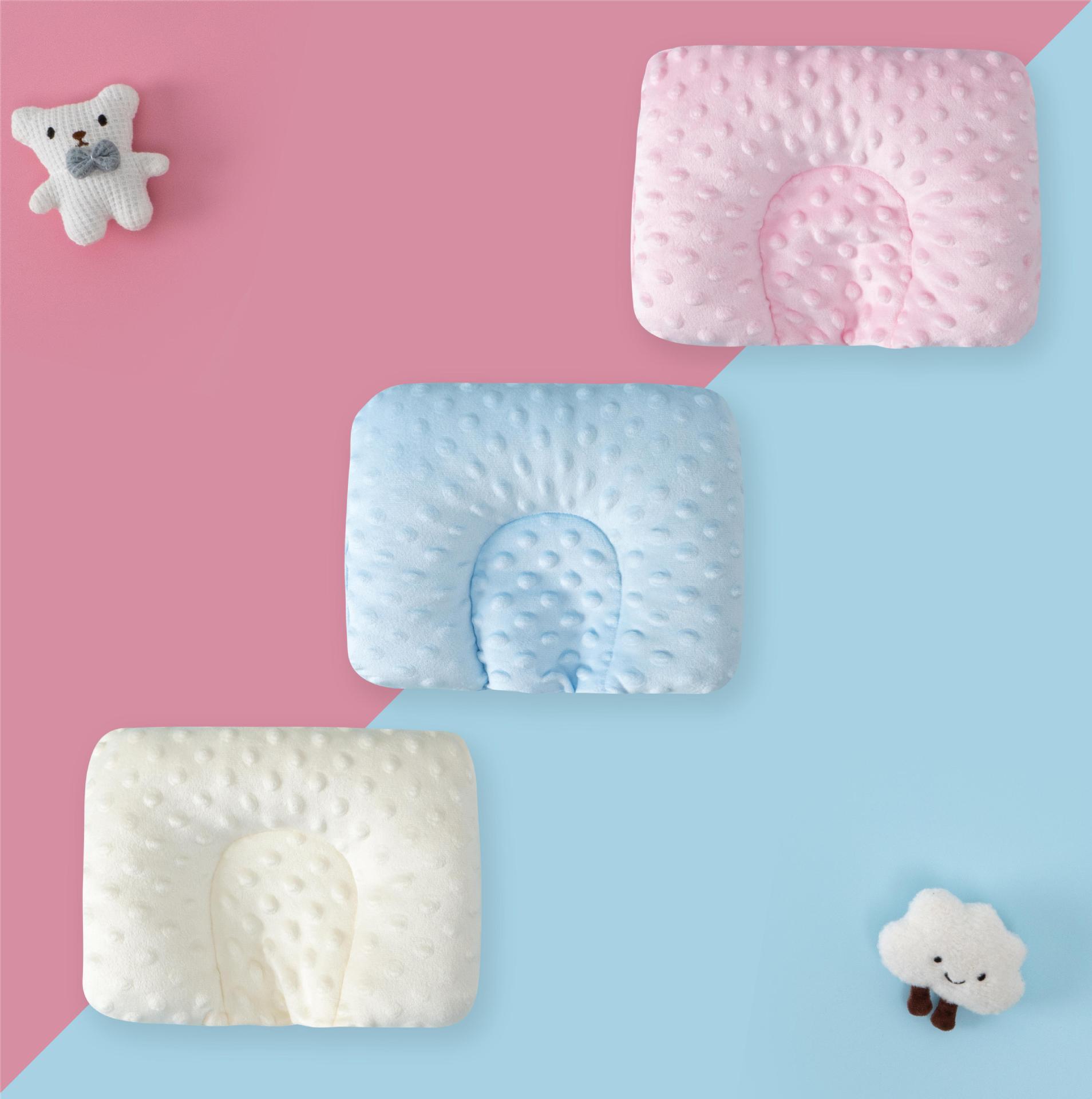 Autumn and Winter Baby U-Shaped Pillow Beanie Velvet 0-2 Years Old Newborn Baby Pillow Baby Baby Pillow Source Factory