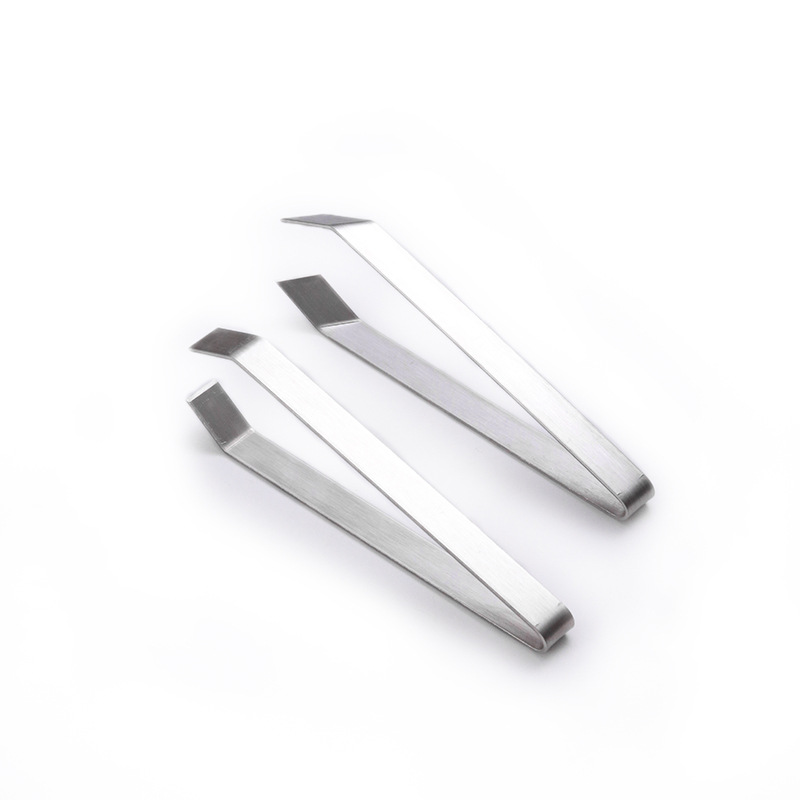 Stainless steel plucker pig feather clip multi-functional fishbone clip household kitchen tool chicken feather duck feather tweezers