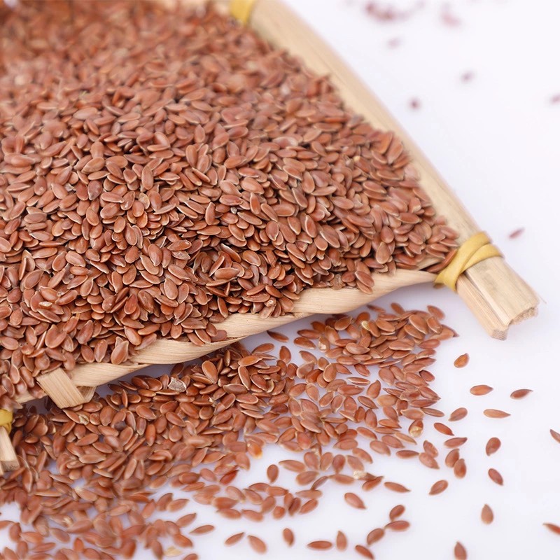 Wholesale Inner Mongolia flaxseed brown flaxseed non-gold flaxseed oil raw flaxseed cooked flaxseed