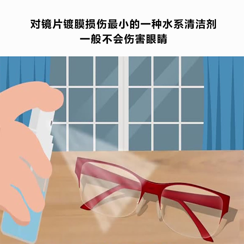 Glasses Cleaner 10ml Care Glasses Cleaning Liquid Spray Mild Formula Lens Cleaner Factory Wholesale