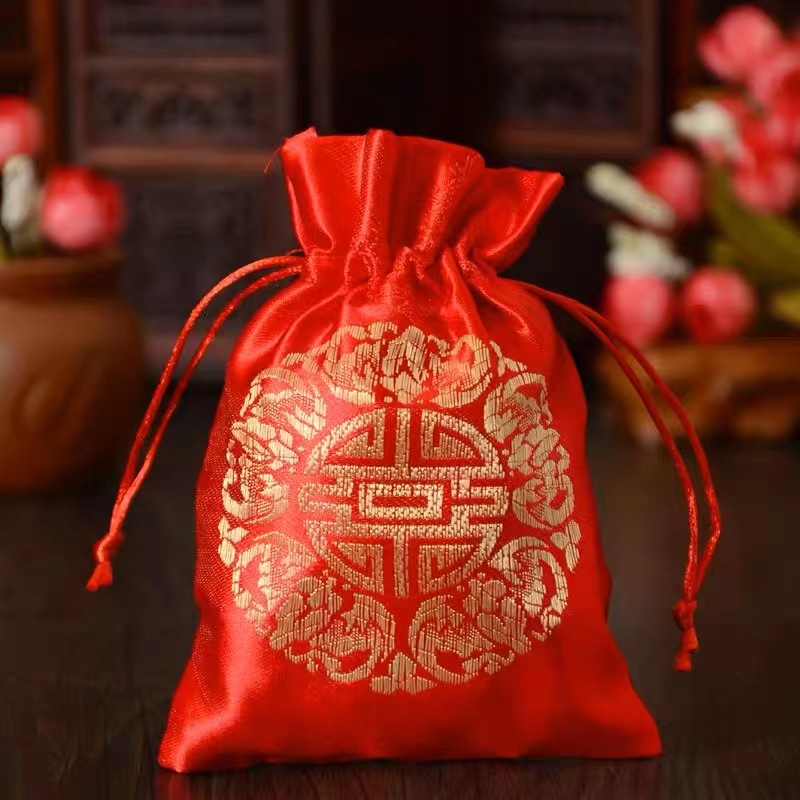 Сумка для конфет на свадьбу красная удачная сумка подарочная сумка для яиц на свадьбу квадратная
