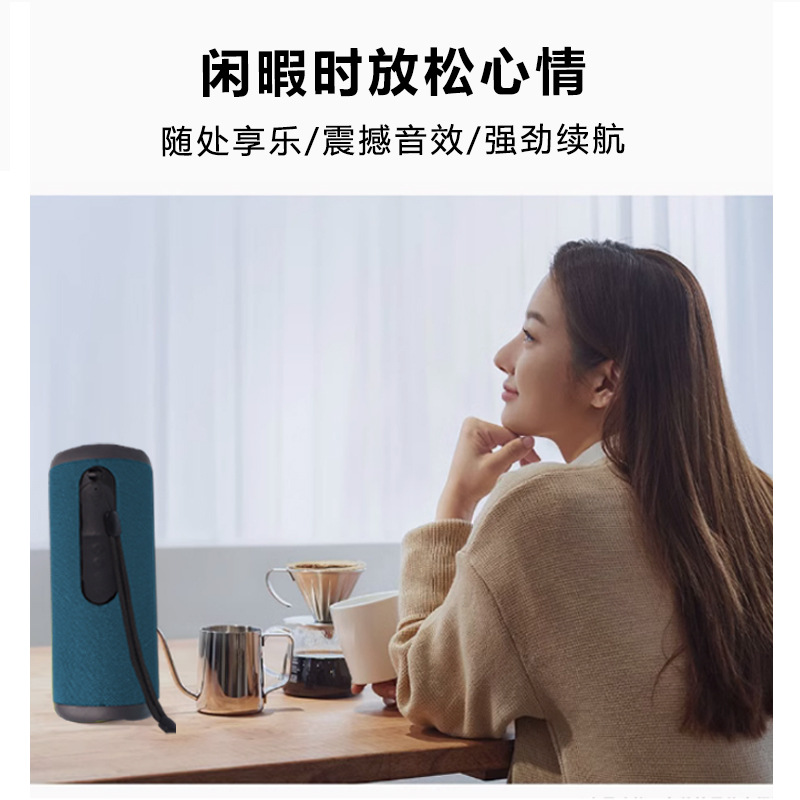 Waterproof M3 High-Quality Bluetooth Speaker Cloth Mesh Subwoofer Outdoor Card Tws Audio Dual Speakers Ipx6