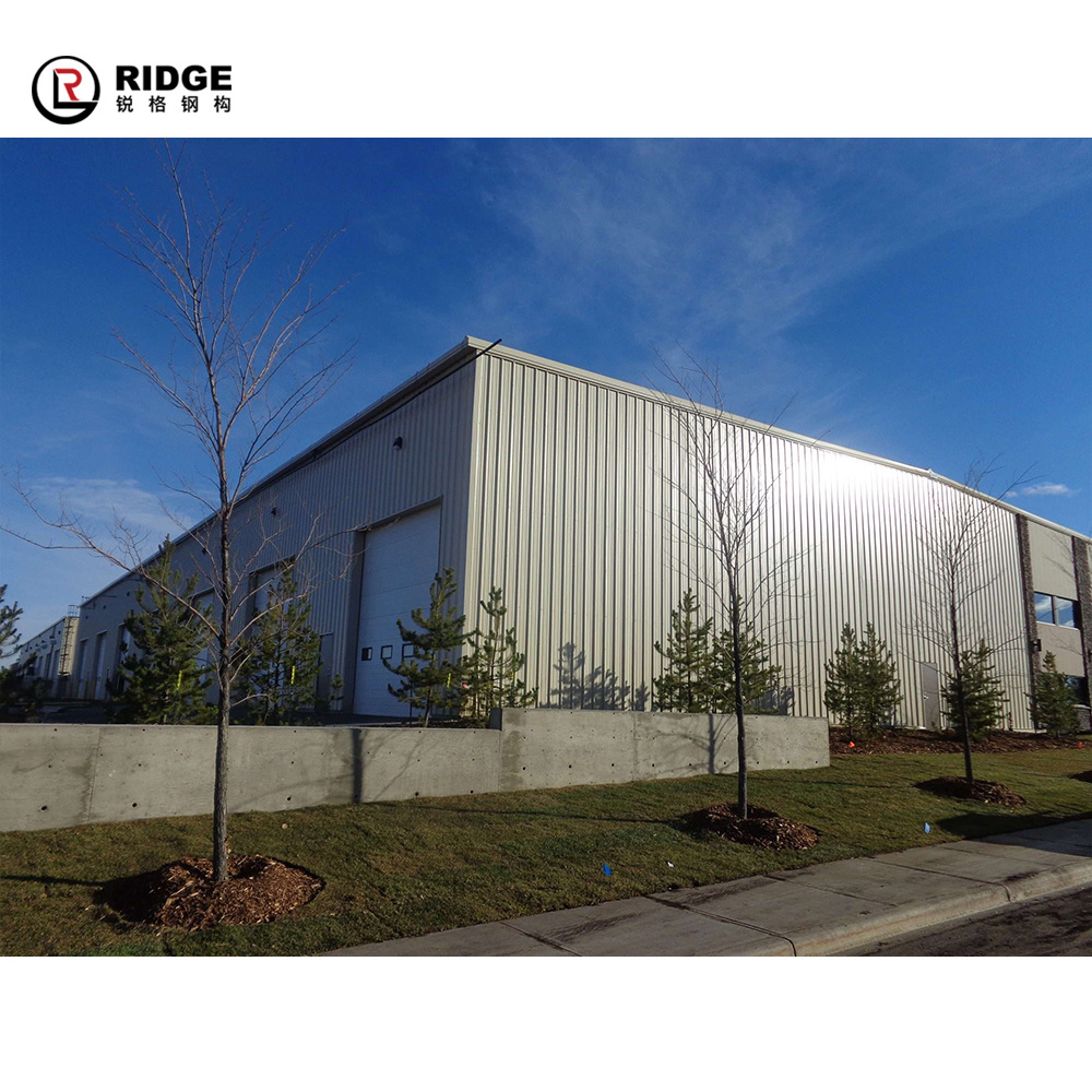 Supply metal prefabricated buildings to make customized quotation office building farm horse shed factory