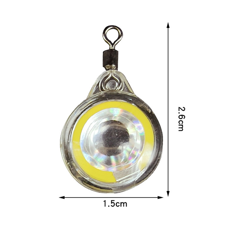 Night fishing five-color fish-eye trap underwater fish trap Luya bait flashing light swivel waterproof fish-eye light