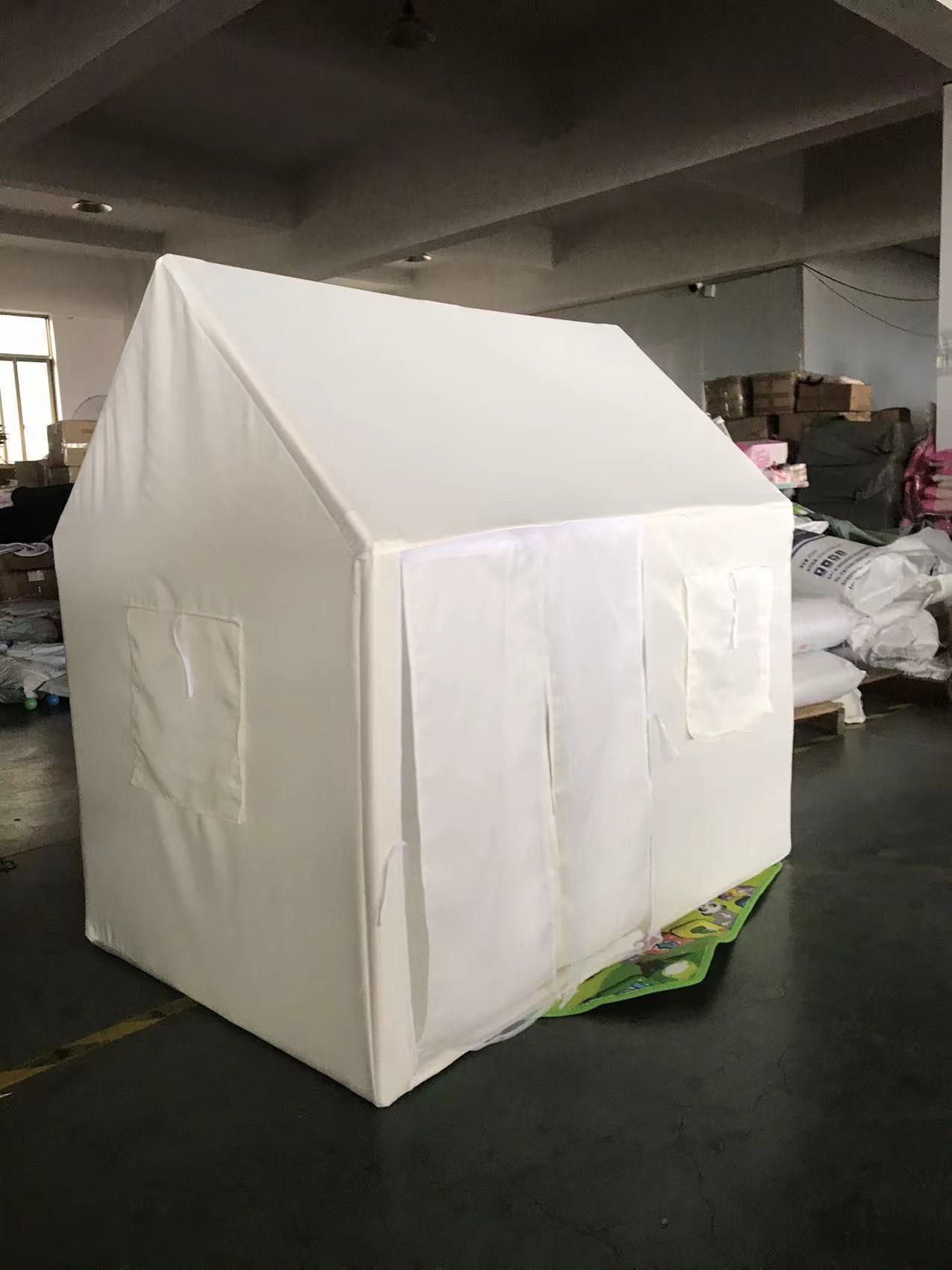 Индивидуальная корейская новая белая детская палатка, игровой дом, для мальчиков и девочек, большой, массивная деревянная рама