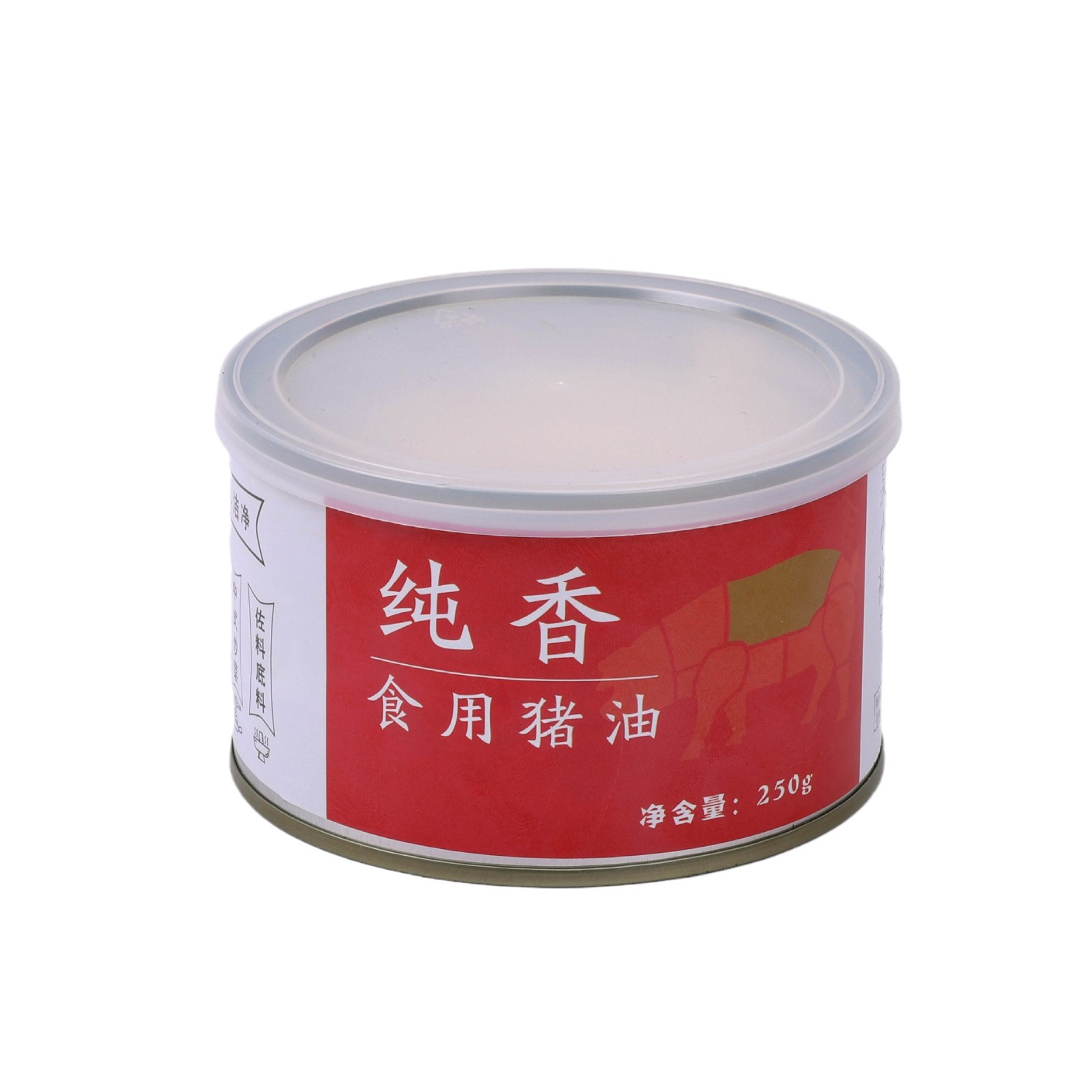 Refined Lard, Qingdao Specialty Pastry Baking Ingredient, Oil for Bibimbap, Stir-Fry Cooking, Canned Animal Fat, Edible Oil