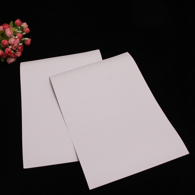 Spot Square White Cardboard A4 Clothing Cardboard T-Shirt Packaging White Cardboard Cardboard Wholesale 250g to 450g