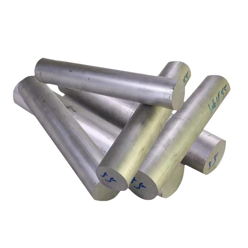 Factory Stock 7075 Hard Aviation Aluminum Round Bars Can Be Processed on Demand into Hexagonal Alloy-Grade Aluminum Materials