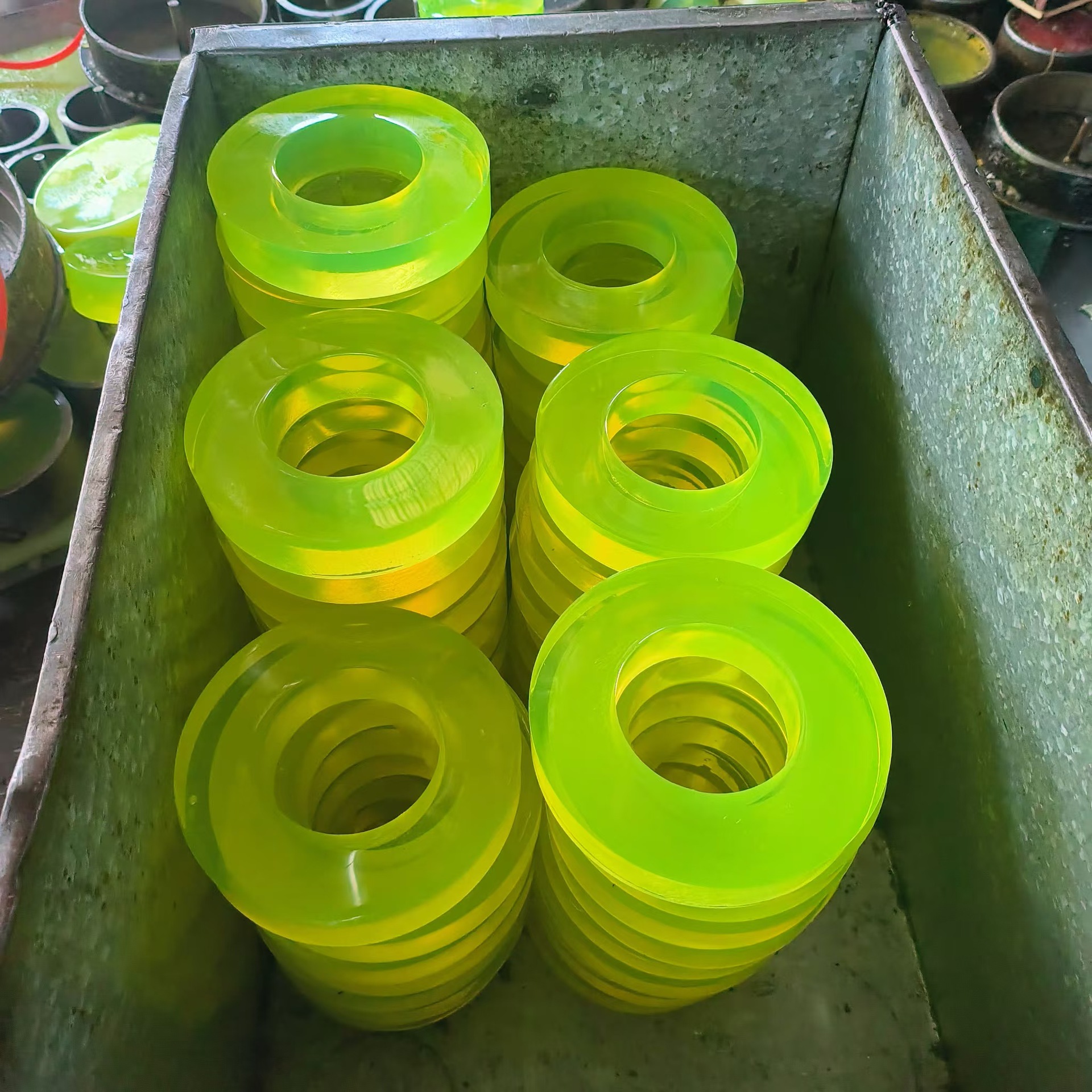 Polyurethane Pu Board Rod, Urethane Rubber Processing Gasket, Rubber Bumper, Anti-Collision Block, Buffer, Shock-Absorbing Pad, Wear-Resistant, Pressure-Resistant