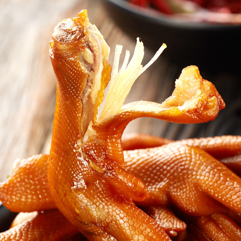 Bizan Longyan Bubble Duck Paw Duck Palm Fujian Specialty Snacks Spicy Snacks Chongqing Bulk Other Sealed Preservation