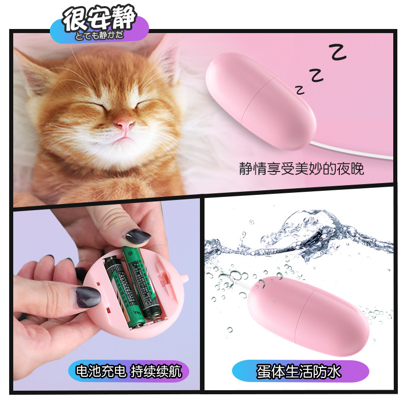 Laile small shell frequency conversion mini jumping egg female masturbation device vibrator mute sex toys adult supplies