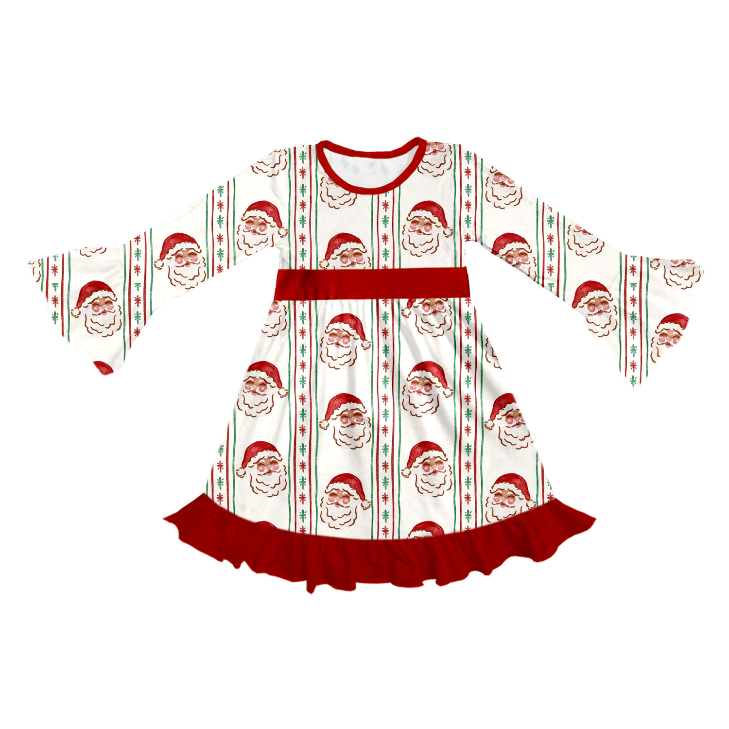 Boutique Foreign Trade Children's Clothing Printed Children's Cute Creative Customized Autumn Nightgown