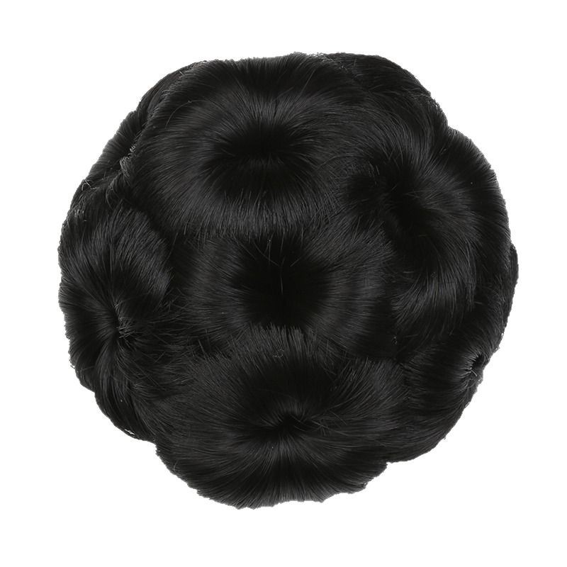 Hair Bun Styling with Nine Flower Hair Clips, Hair Ring for Brides, Bun Hairpin for Girls, Claw Clip for Bun Hairstyle