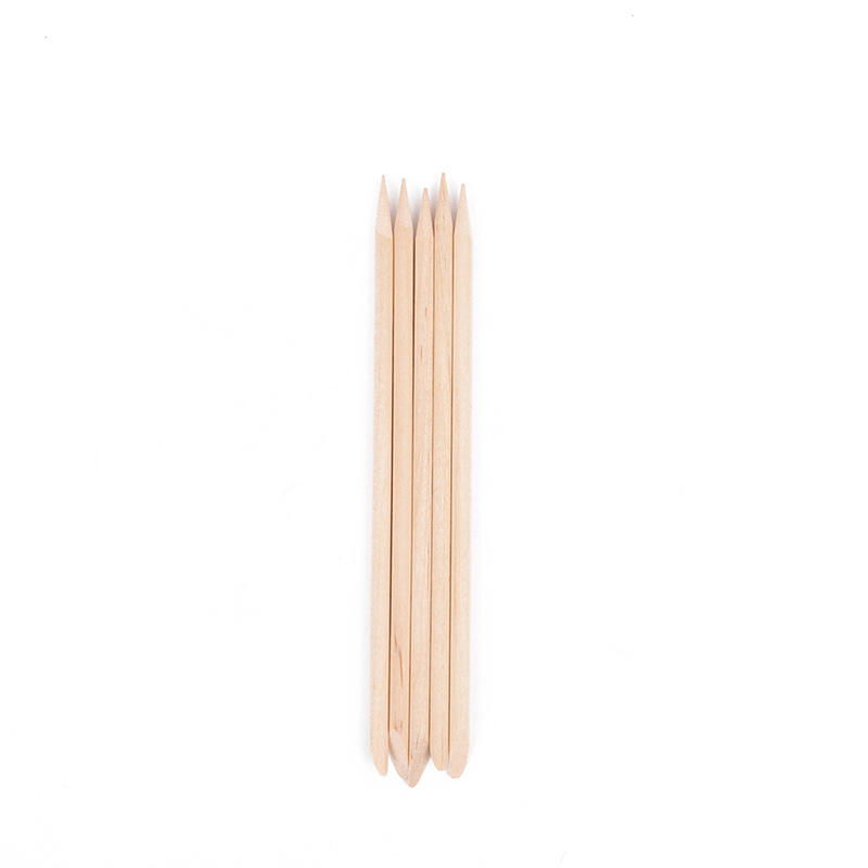 Manicure Tools Wholesale Supplies Small Wooden Stick Nail Removal Small Wooden Stick Beauty Stick Small Wooden Stick Orange Wood Stick Point Drill Stick