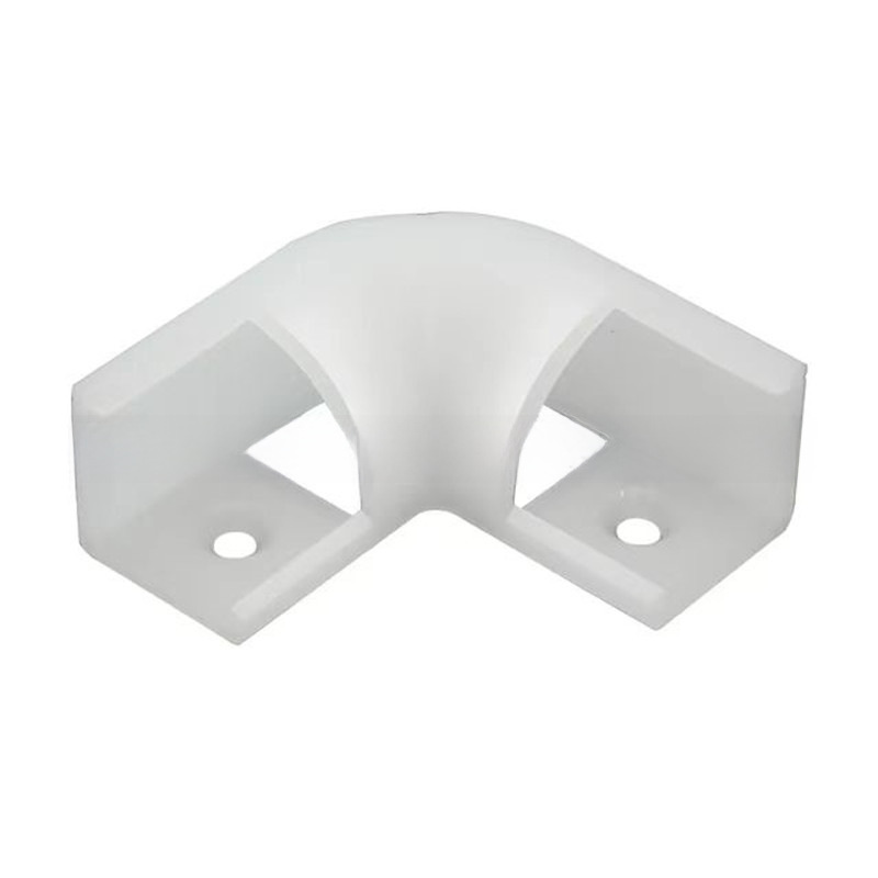 Led Line Light Shell Acrylic Corner Accessories Surface-Mounted Hard Light Strip 90 Degree Right Angle Aluminum Profile Light Trough Kit