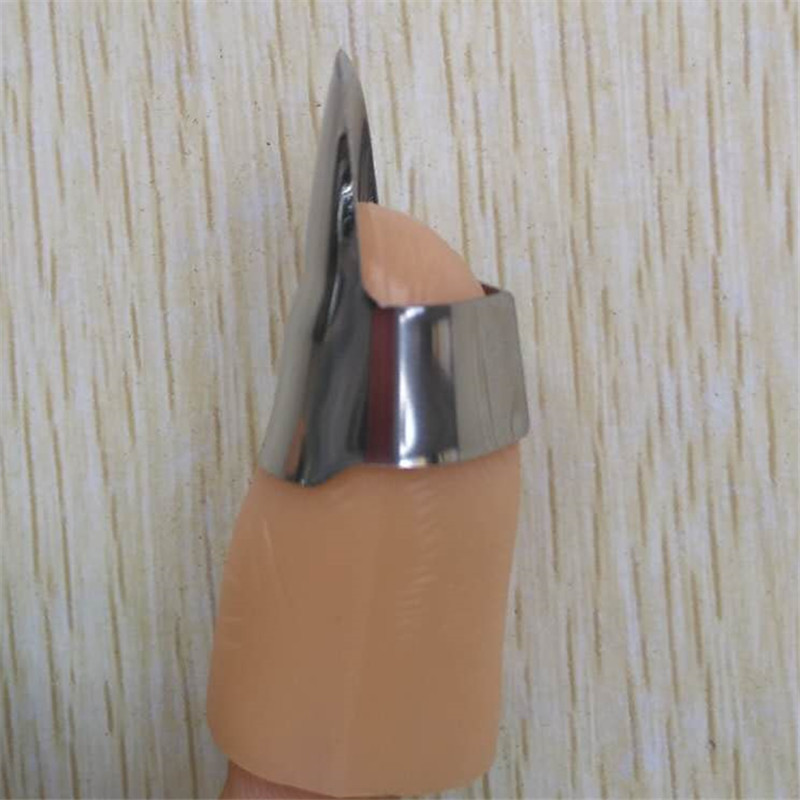 Spicy Cherry Picking Tool, Melon Thorn Thumb Knife, Bean Picking Stainless Steel Nail, Vegetable and Fruit Greenhouse Tool, Hand Protector