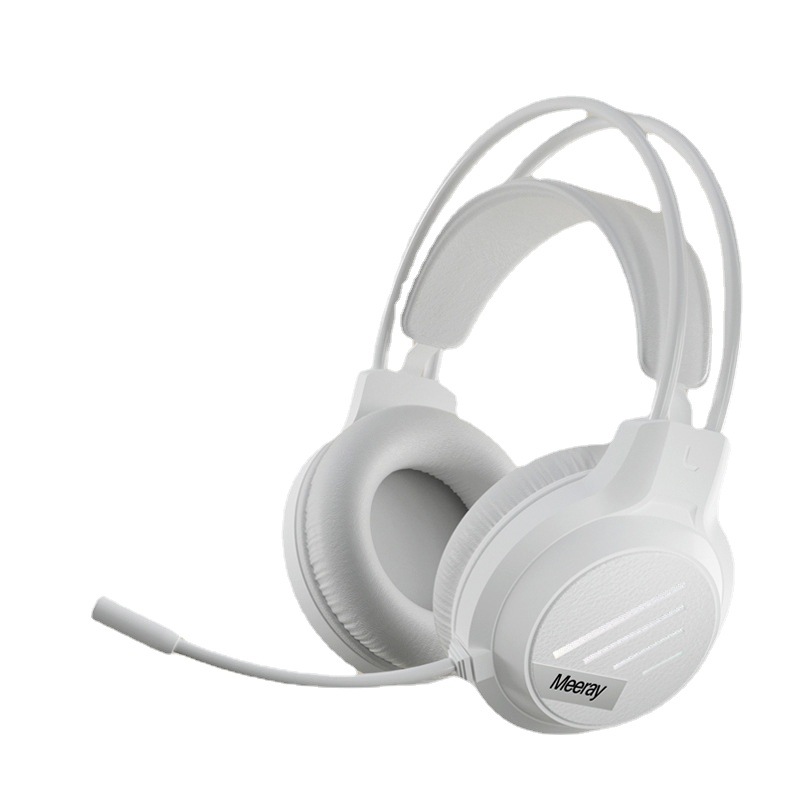 Self-contained wired headset noise reduction notebook phablet live dual-purpose microphone Huaqiang North