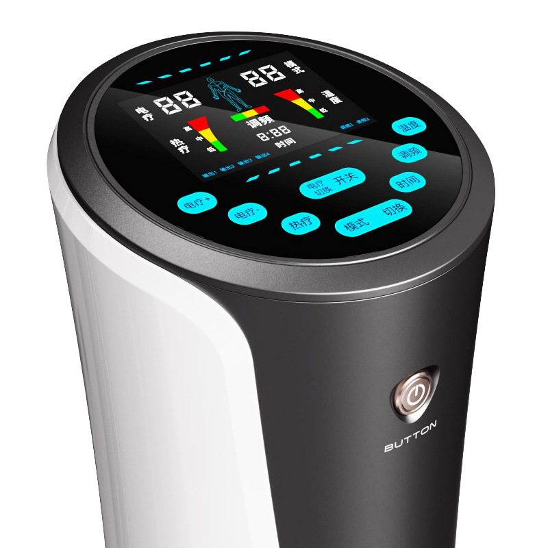 Manufacturer Customized Fluctuation Meter, Light Wave Physiotherapy Instrument, Multi-Functional Magnetic Thermoelectric Pulse Massage Meridian Meter, Beauty and Health Instrument