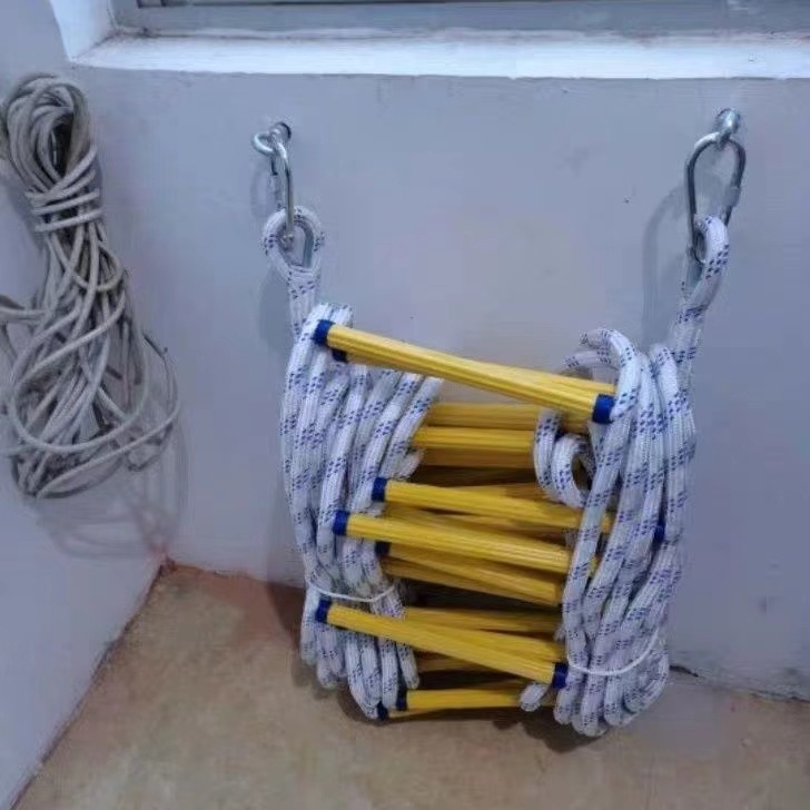 Fire ladder climbing rope ladder life-saving ladder safety rope ladder aerial work ladder