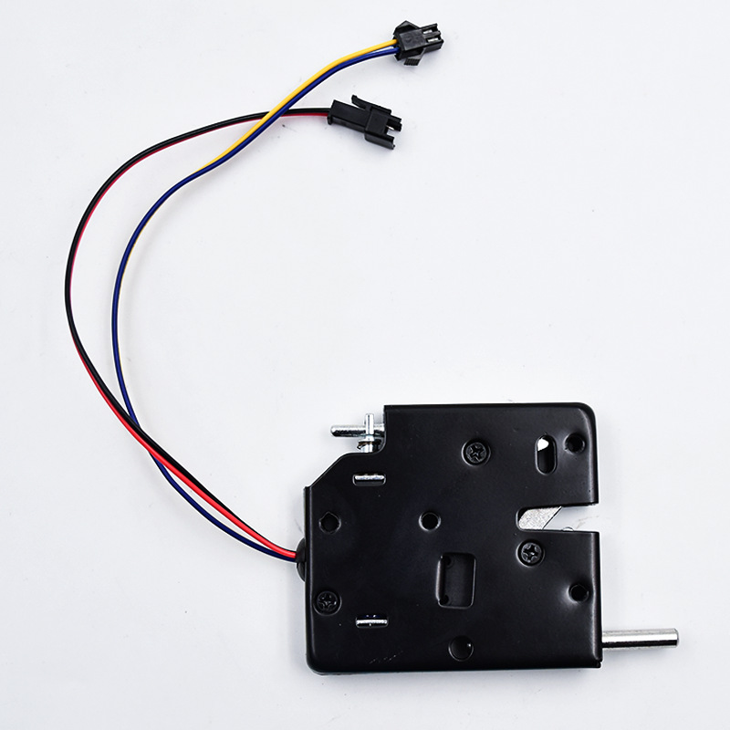 Express cabinet door lock micro storage cabinet door electronic lock black smart electric control lock non-standard storage cabinet titanium wire lock