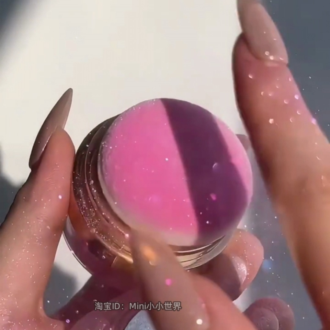 Shiny Fairy Magic Dust Pat Powder Bride Wedding High Glow Powder Body Glitter Powder Shiny Clavicle Bouncing