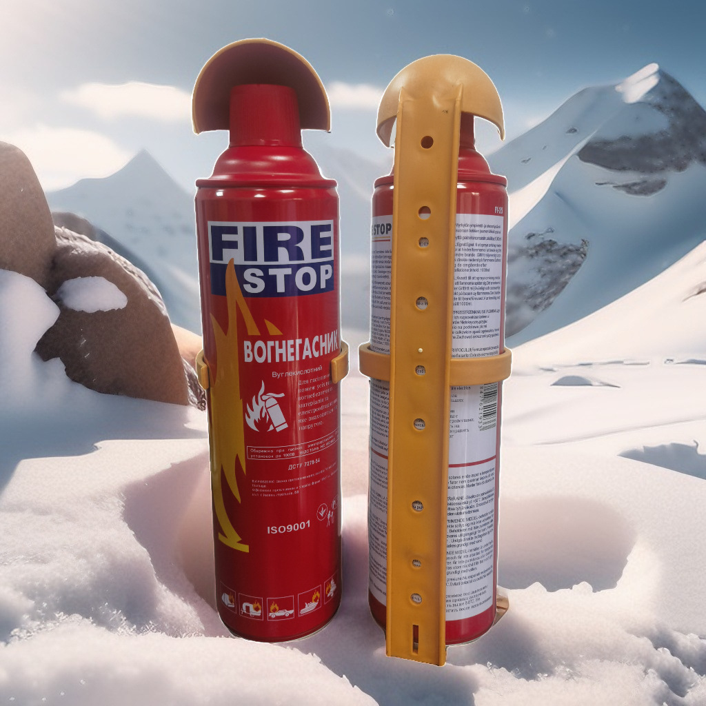 Автомобильный огнетушитель 1000ml, простой портативный мини пенный огнетушитель для дома и автомобиля