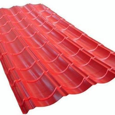 1.0 Thick 828 Type Roof Color Steel Antique Glazed Tiles Antique Decorative Corrugated Sheet