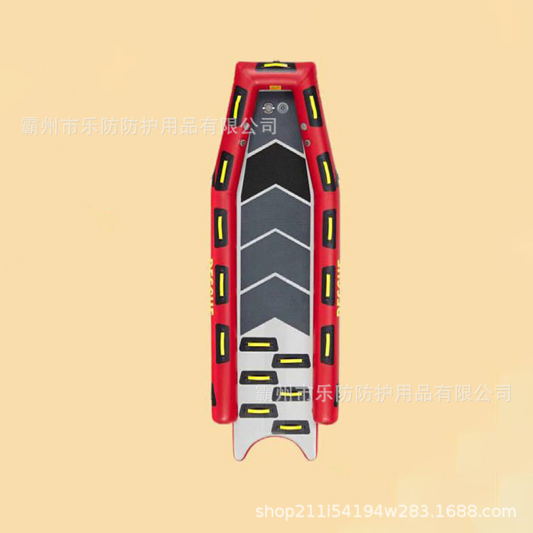 Ice Rescue Sled Board Inflatable Ice Sliding Life-Saving Board Fire Rescue Ice and Water Dual-Purpose Rubber Raft