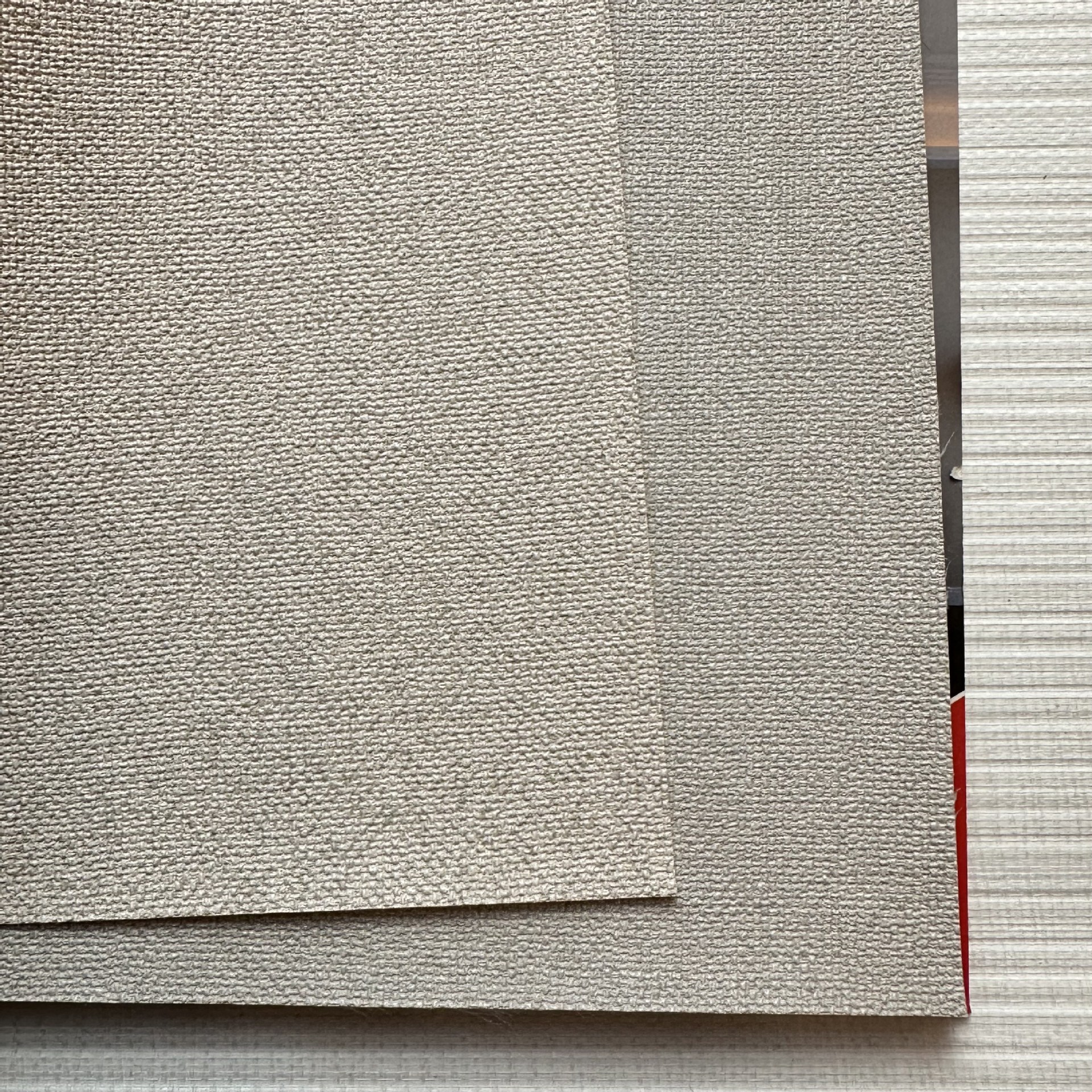 All season hotel with 3.0/4.0 special engineering wall covering cross cloth PVC wall covering moisture-proof B1 flame retardant wall covering