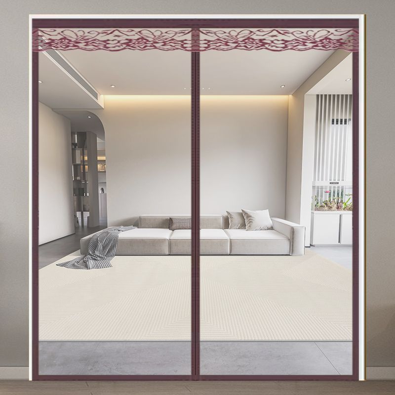 Летняя антимоскитная магнитная экранная занавеска с липучкой для перегородки в спальне, самоклеящаяся, не требует сверления