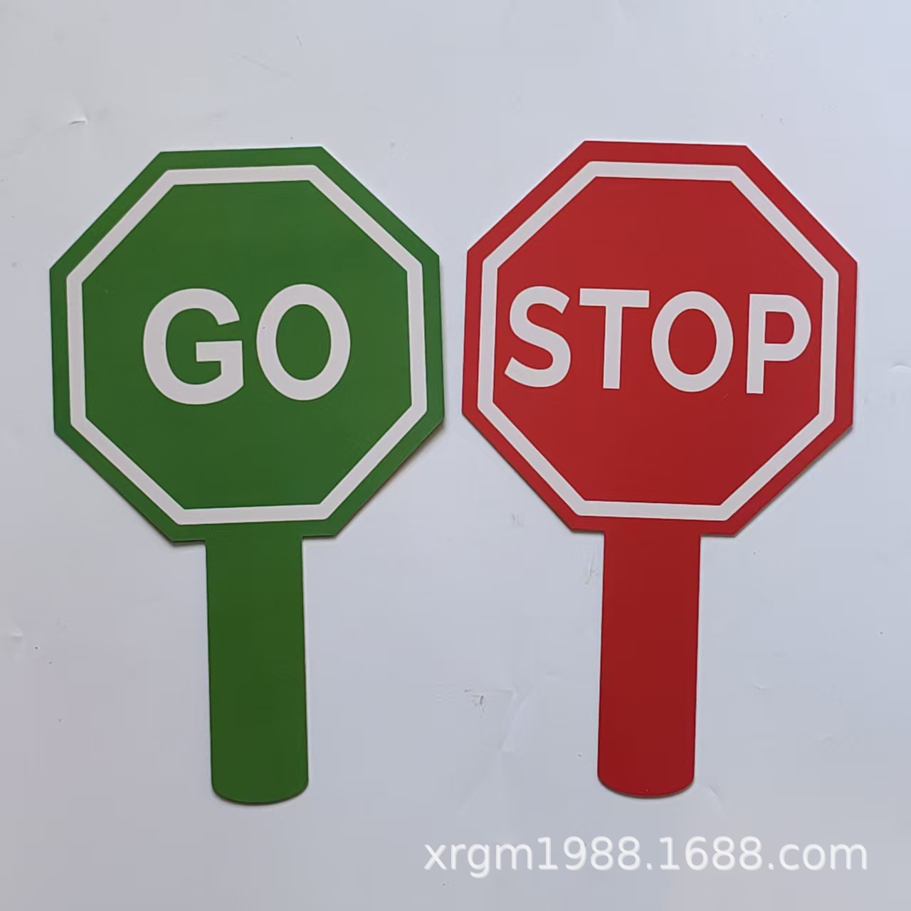 Forward Stop Stop Go Hand-Raising Card for Kidsren's Safety Education Classroom Interactive Hand-Raising Card Personal Game