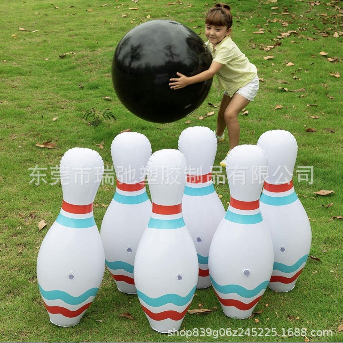 Индивидуальный оптовый набор надувного боулинга, игрушка для семейных спортивных игр, ПВХ игрушка для броска