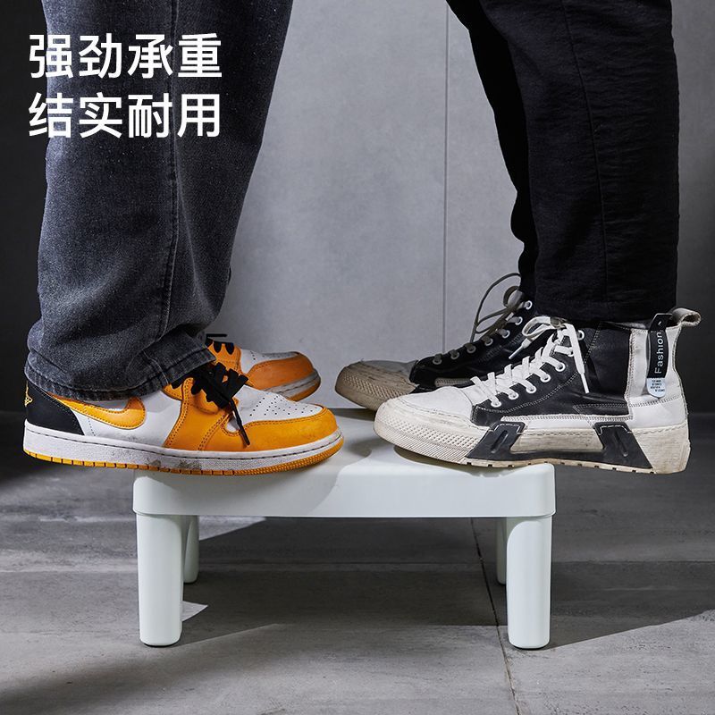 Toilet Stool, Footstool, Footrest, Squatting Stool, Children's Stool for Defecation, Rectangular Bathroom Stool, Light Luxury Style