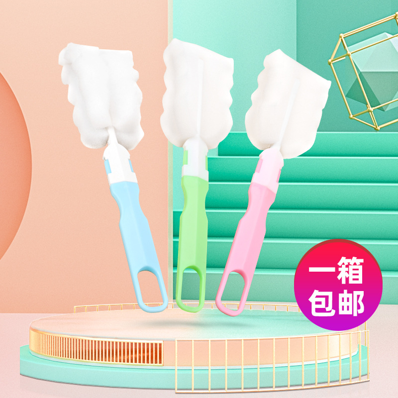 Cup Brush Manufacturer Sponge Cleaning Cup Brush Long Handle Thermos Cup Bottle Brush Detachable Cup Cleaning Brush Water Cup Brush