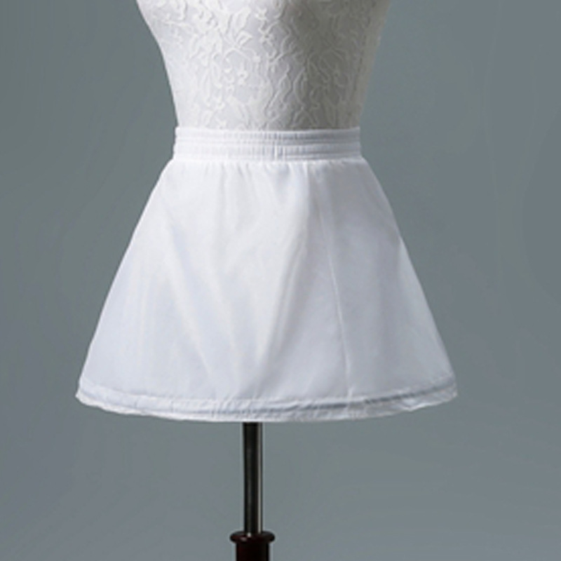 Factory spot wholesale children's skirt princess skirt short girls puffy skirt wedding dress inner skirt adjustable canopy