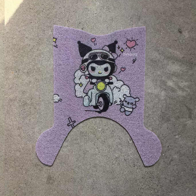 Suitable for Yadi Yuanqi-H Foot Pads Electric Vehicle Waterproof Pedal Pads Wire Ring Anti-Slip Pedal Pads Modification Accessories