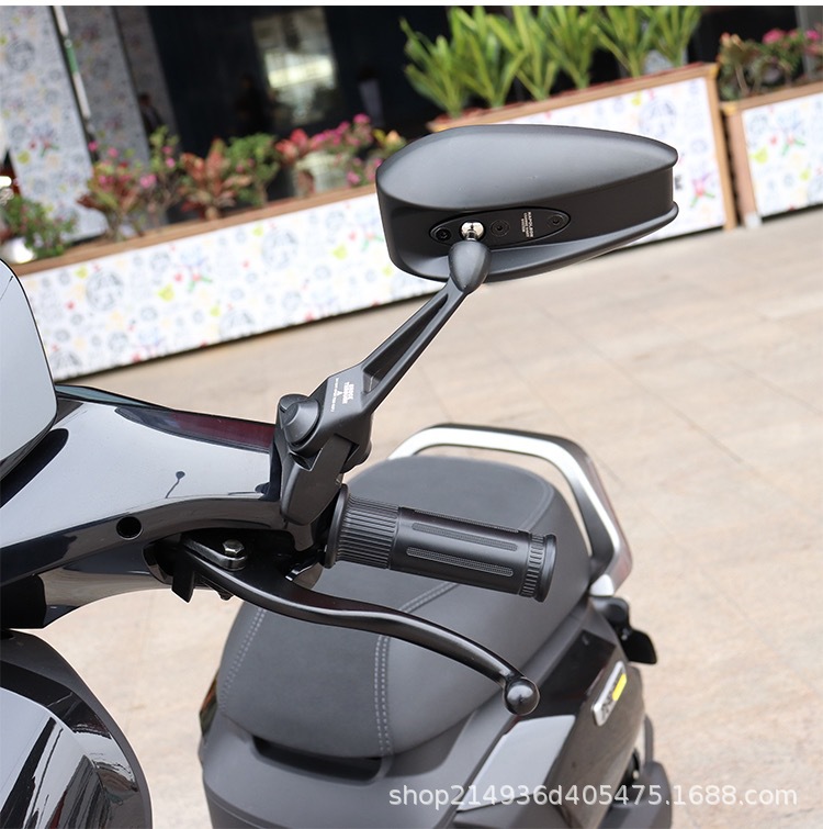 AOS4 rearview mirror Mavericks Yadi Emma Tailing No.9 electric car motherland Japan reflector blue light motorcycle