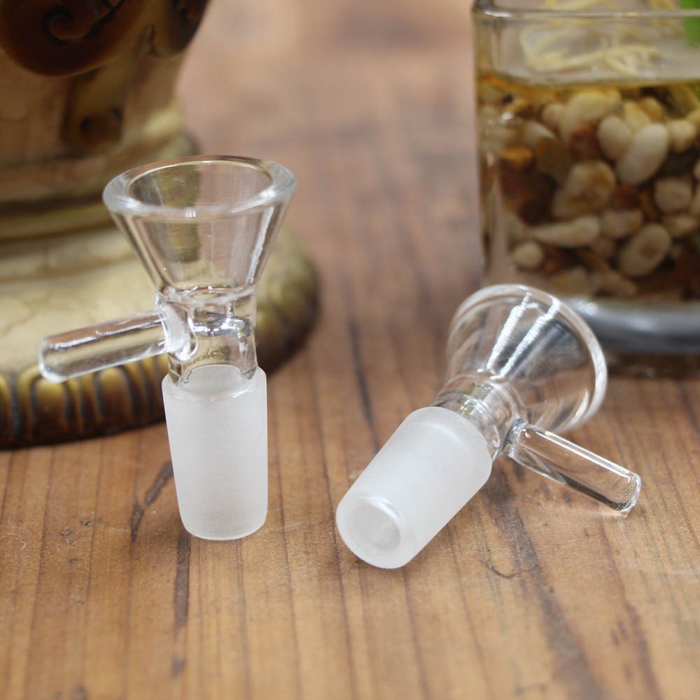 Cross-Border Glass Pipe Export American Glass Smoking Rod Smoking Gun 14mm Smoking Pot Glass Small Pipe Glass Pipe