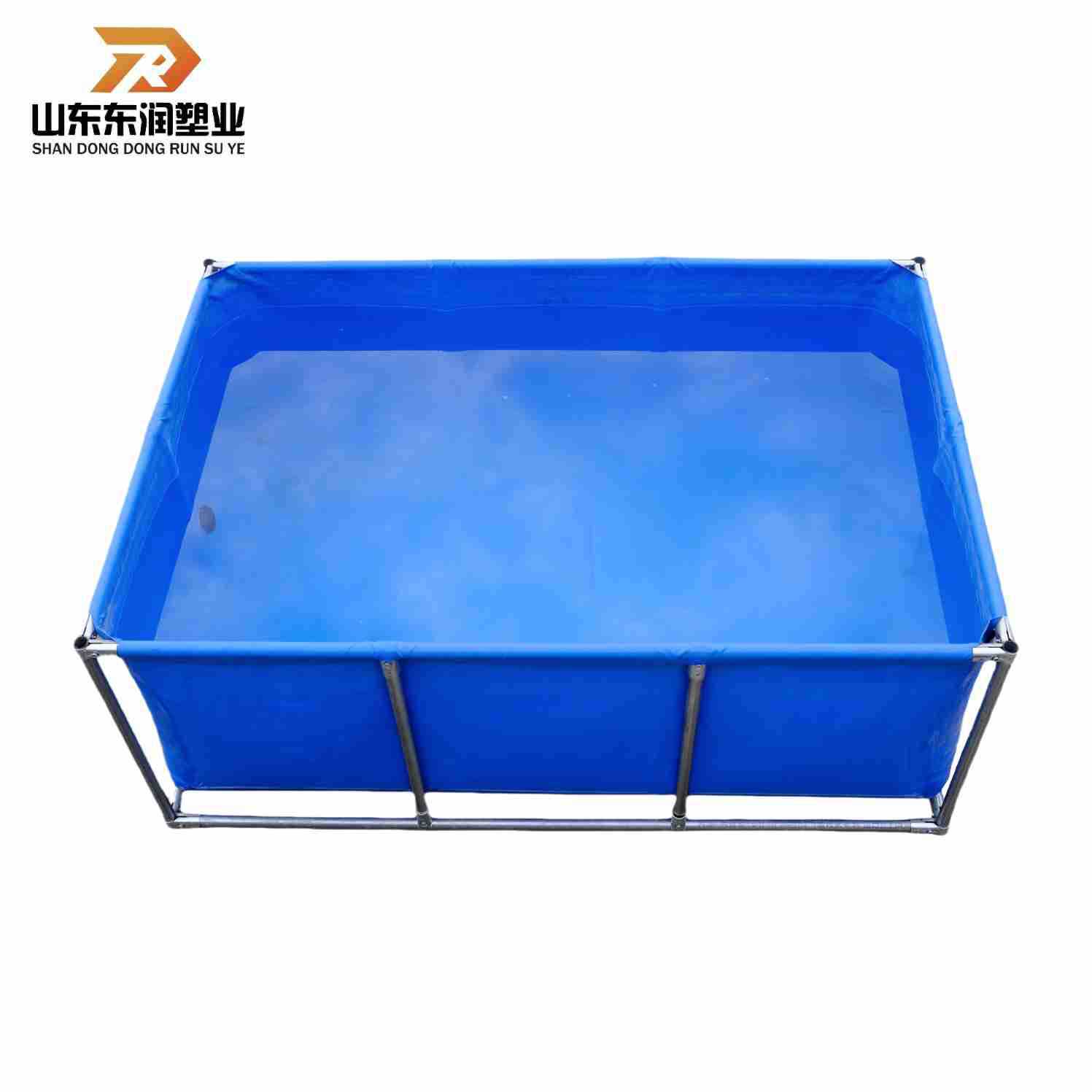 Galvanized Pipe Bracket Pool Canvas Tarpaulin Household Knife Scraper Pool Swimming Pool Thickened Fish Farming Pond