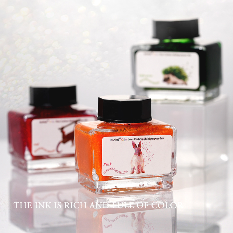 【Dragon】From Banmi Limited Edition Colored Ink, Gold Powder Colored Ink for Art Pens, Available for Cross-Border Sales