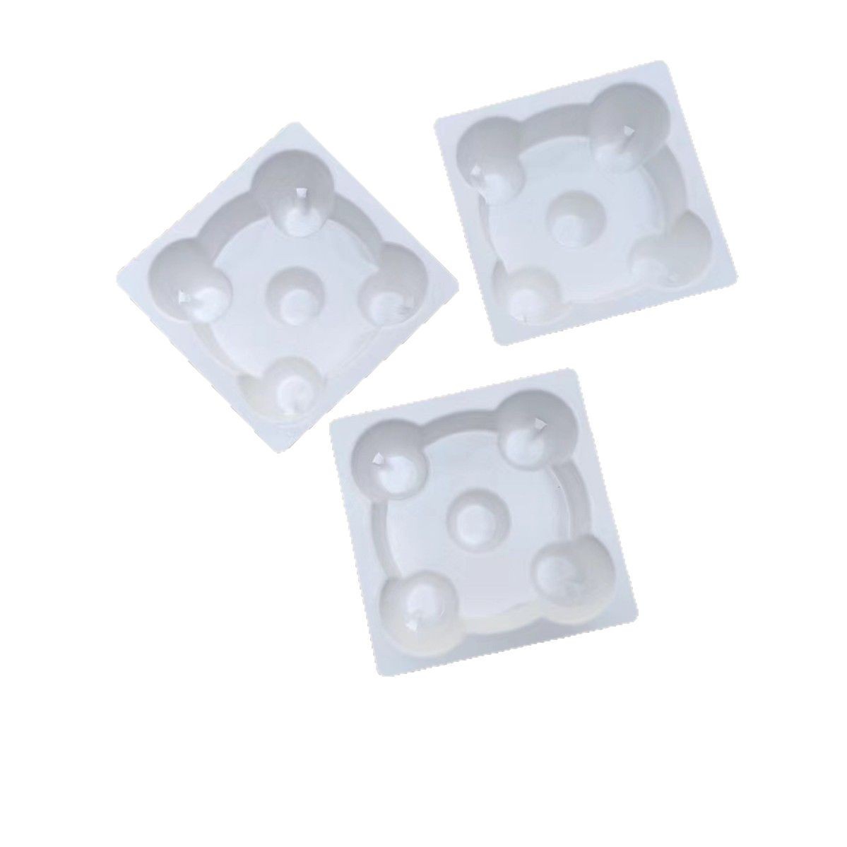 Paper Pulp Molding Manufacturer Supplies White Wet Press Wine Inner Tray Packaging, Biodegradable Environmentally Friendly Materials