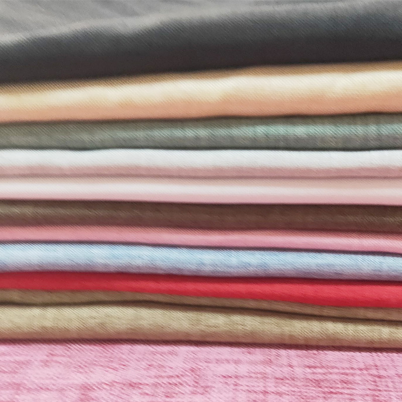 600D fine linen imitation linen spot manufacturers supply two-color imitation linen printed decorative cushion cloth