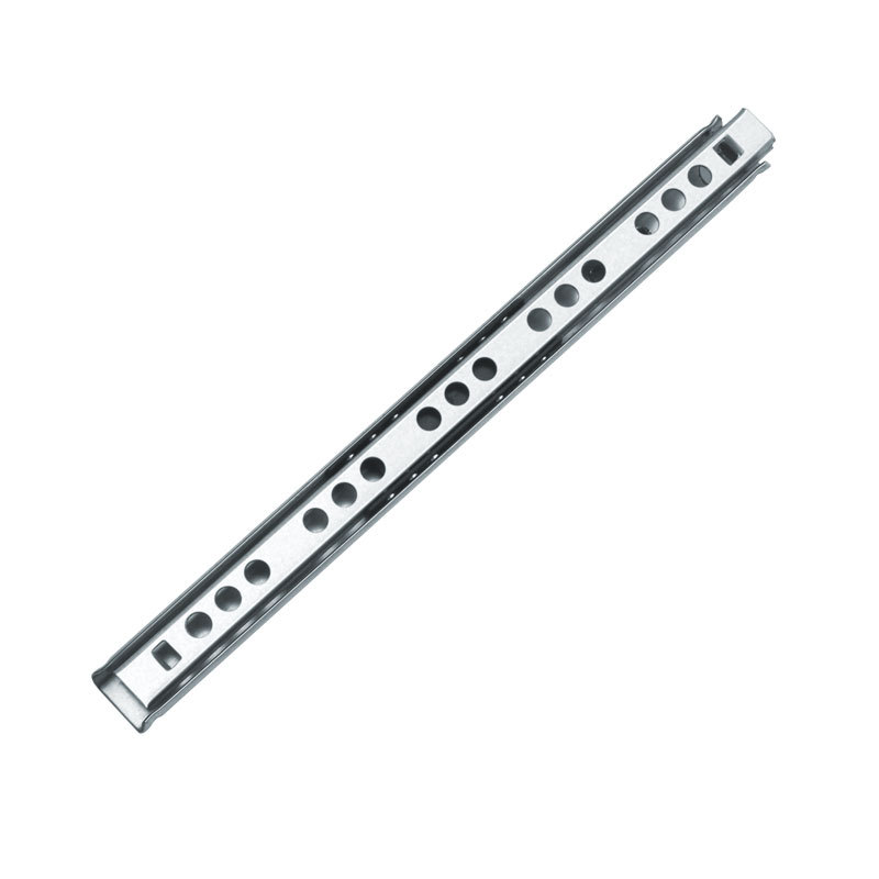 17 Wide Two-Section Two-Way Guide Rail Steel Ball Small Slide Rail 85.4kg Mini Drawer Guide Rail Gift Wine Box Track