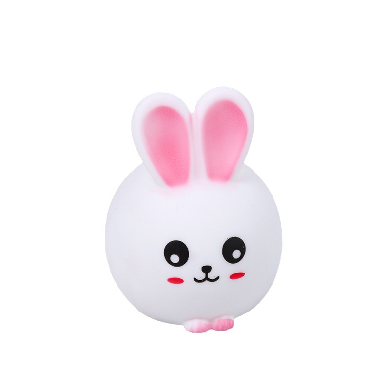 New Year auspicious rabbit vinyl led night light unplugged children's bedroom bedside creative ornaments rabbit night light