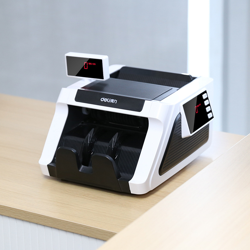 Deli 2170 Money Detector Charging Commercial Cash Register Class C Portable Intelligent Office Money Counting Wireless